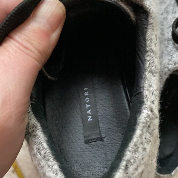 NATORI KNIT SNEAKERS Heather Gray - Picture 14 of 16